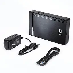 Зовнішня кишеня XON MemoryCase для 3.5" SATA HDD USB 3.0 (XHC3A13S31PB 2216) Чорна - мініатюра 4