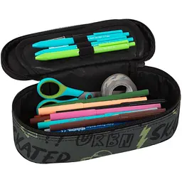 Пенал на блискавці CoolPack Campus Tiger з органайзером для ручок 23x9x5 см (F062931) - мініатюра 2