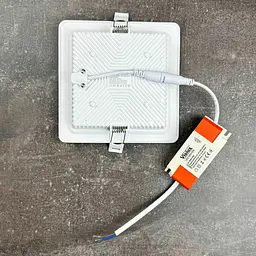 Світильник LED даунлайт Violux ALUMIN 12W 4200K квадрат IP20 ( 121270 ) - мініатюра 5