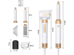 Фен-мультистайлер Inspire WT-626-B 7 в 1 White - мініатюра 2