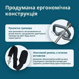 Тример садовий акумуляторний Könner&Söhnen KS BCT-20V set (KS BCT-20V set) - мініатюра 9