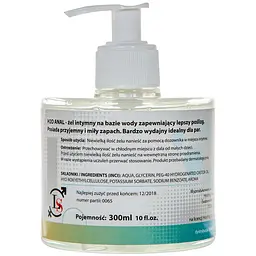 Гель лубрикант-H2O Anal Gel 300ml LOVESTIM 731-00004 98087 - мініатюра 2