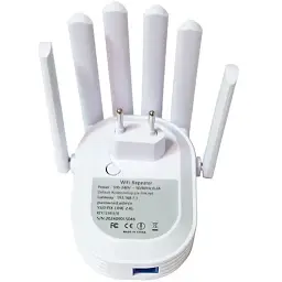 Ретранслятор Wi-Fi Pix-Link LV-WR60T 300Mbps 2.4 GHz підсилювач сигналу репітер White (17964) - мініатюра 3