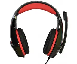 Навушники з мікрофоном Microlab G6 1,2 м Black+red - мініатюра 2
