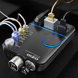 Універсальний автомобільний інвертор OZiO 12 V на 220 V 200 W перетворювач - мініатюра 2