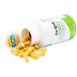 Коензим Q10 All be Ukraine Coq10 з куркуміном 100 капсул (ABU-02028) - мініатюра 5