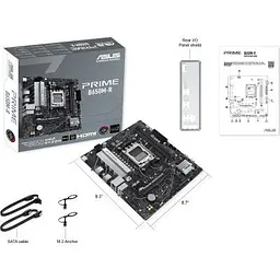Материнська плата Asus (PRIME B650M-R) - мініатюра 6