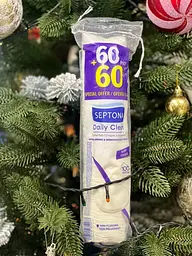 Septona ватні диски 60+60шт.