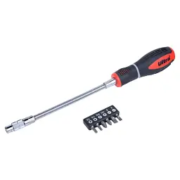 Викрутка з гнучким валом + біти 6шт S2 Profi ULTRA (4000702) - мініатюра 2