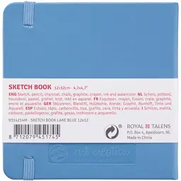 Блокнот для графіки Royal Talens Art Creation 12х12 см 140г/м2 80л Lake Blue - мініатюра 2