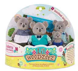 Набір фігурок Li'l Woodzeez Сім'я Коал 4од книжка EN det0018396 - мініатюра 4