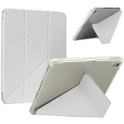 Чохол до планшета BeCover Ultra Slim Origami Transparent Apple iPad Air 11" M4 2026 Gray (715184) - мініатюра 2