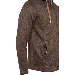 Куртка Orbis Textil Herrenjacke Strick-Fleece 418000-69 4XL Темно коричневий - мініатюра 5