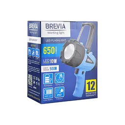 Ліхтар інспекційний Brevia LED 500М 10W LED 650lm 4400 mAh microUSB - мініатюра 6