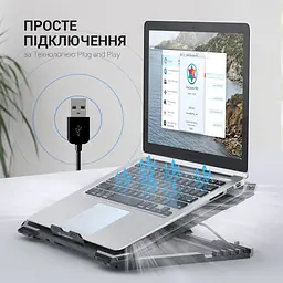Підставка для ноутбука GamePro CP485 [111009] - мініатюра 14