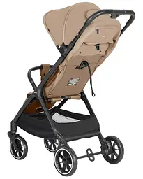 Прогулянкова коляска Carrello Forza CRL-5535 Grain Beige легка 7 кг автоматичне складання EVA-колеса - мініатюра 6