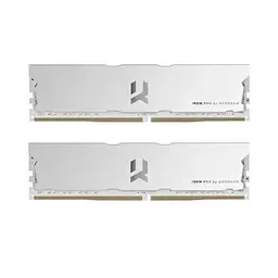 Пам'ять 8Gb x 2 (16Gb Kit) DDR4, 3600 MHz, IRDM PRO, White, 18-22-22, 1.35V, з радіатором Goodram teh0020303