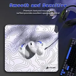 Ігровий килимок Attack Shark CM02 / 40*45 см / White - мініатюра 4