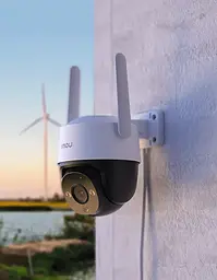 Вулична Wi-Fi камера відеоспостереження Imou Cruiser 4G 2MP поворотна 355 Full HD Сирена Біла - мініатюра 4
