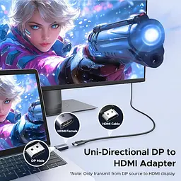 Перехідник Ugreen DP130 DisplayPort — HDMI 4K 2 шт. сірий (55935) [175317] - мініатюра 10