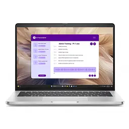 Ноутбук Dell Pro 14 Plus PB14250, 14 inch 1920 x 1200, 238V 8 C/8 T, 2.1GHz - 4.7GHz, 8 MB cache, 32 GB LPDDR5X, 512 - мініатюра 2