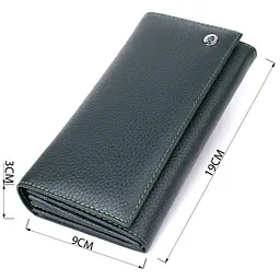 Гаманець для жінок із натуральної шкіри ST Leather 19х9х3 см acs0029689 - мініатюра 3
