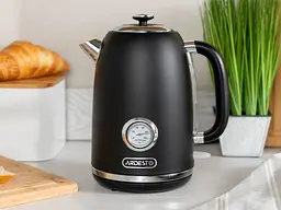 Електрочайник Ardesto Vintage Dream Strix метал 1.8 л чорний матовий (EKL-F410BM)