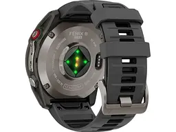 Смарт-годинник Garmin Fenix 8 Pro 51 mm AMOLED Titanium with Graphite/Black Silicone Band (010-03199-10/11)
