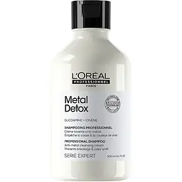 Шампунь L'Oreal Professionnel Serie Expert Metal Detox Anti-metal для зменшення ламкості та небажаної зміни кольору очищувальний 300 мл