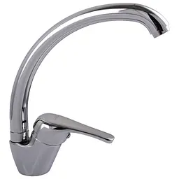 Змішувач кухонний Globus Lux Solly GLSO-0103S-WH латунний без шлангів