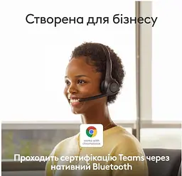 Навушники Logitech Bluetooth гарнітура бездротова стерео Zone 305 for Business Wireless UC чорна (981-001453) - мініатюра 8