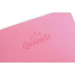 Килимок (мат) для фітнесу та йоги Queenfit Premium TPE 0,6см рожево-фіолетовий - мініатюра 6