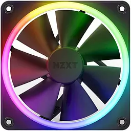 Комплект вентиляторів NZXT F120 RGB Triple Pack Black (RF-R12TF-B1) Б/в - мініатюра 2