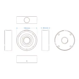 Комутаційний бокс Provision ISR PR-JB12IP64 109.5x38.5 мм - мініатюра 2