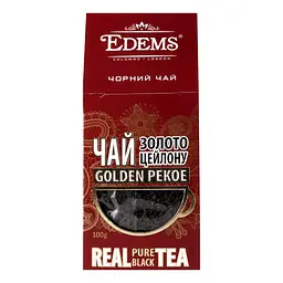 Чай чорний Еdems Золото Цейлону, 100 г (918896) - мініатюра 4