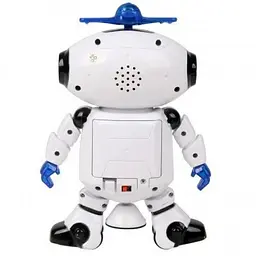 Танцюючий робот, що світиться, інтерактивна іграшка Dancing Robot STURN SPIN білий - мініатюра 10