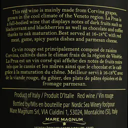 Вино Mare Magnum Appassimento Rosso La Prua, червоне, сухе, 0,75 л (7340048601085) - мініатюра 4