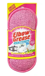 Губка для чищення абразивна Elbow Grease Scrubbing Pad Pink 1шт
