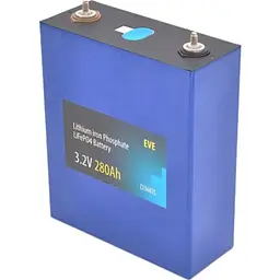 Комірка для акумуляторних батарей EVE LiFePO4 3.2V/280Ah/896Wh EVE-3.2V-280AH [125463]