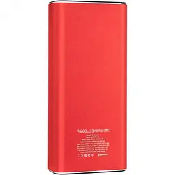 Портативна батарея Powerbank Gelius Pro CoolXiaomini GP-PB10-211 9600 mAh Red - мініатюра 6