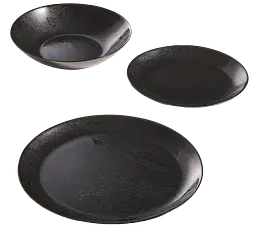 Тарілка обідня Luminarc Diana Black, 25 см (6788142) - мініатюра 3