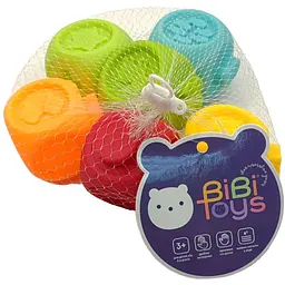 Набір тактильних кубиків Bibi Toys сенсорні 6 шт. (760844BT) - мініатюра 5