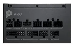 Блок живлення MSI PRO 850W PCIE5 80+ Platinum (PRO A850PL PCIE5) Black - мініатюра 4