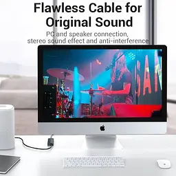 Хаб USB 3.1 Type-C -> 3xUSB 3.0/MicroUSB/3.5mm Sound Adapter чорний Vention - мініатюра 5