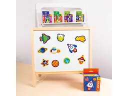 Гра розвиваюча VLADI TOYS "Космос" набір магнітів VT3106-34 - мініатюра 2