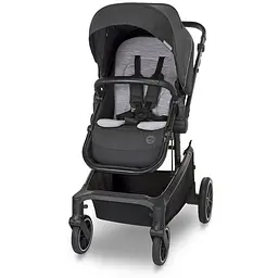 Коляска Baby Design Zoy 17 Graphite, універсальна, темно-сіра (204166) - мініатюра 2