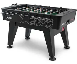 Настільний футбол Hop-Sport Attack чорний - мініатюра 1