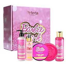 Подарунковий набір косметики для жінок Top Beauty Barbie pink, 4 шт.