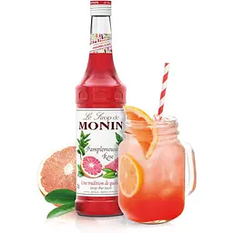 Сироп Monin Рожевий грейпфрут, 1 л - мініатюра 2