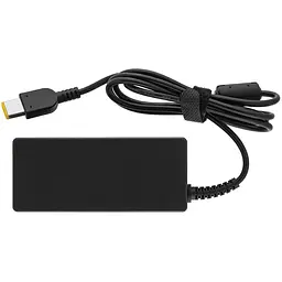 Блок живлення для ноутбука Lenovo 20V 3.25A 65W USB+pin (Square 5 Pin DC Plug) чорний RECTANGULAR - мініатюра 3